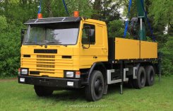 Scania 112H 6x4 Pritsche mit Ladekran 1980-1988