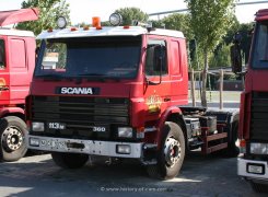 Scania 113M 360 4x2 ex-Sattelzugmaschine Schausteller 1988-1995