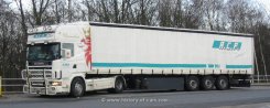Scania 144L 530 Topline 4x2 Sattelzugmaschine 1995-2001