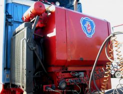 Scania 144G 530 Topline 8x4/4 Schwerlast-Sattelzugmaschine Peters 1995-2001