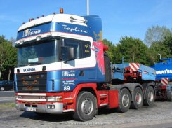 Scania 144G 530 Topline 8x4/4 Schwerlast-Sattelzugmaschine Peters 1995-2001