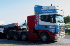 Scania 144G 530 Topline 8x4/4 Schwerlast-Sattelzugmaschine Peters 1995-2001