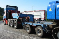 Scania 144G 530 Topline 8x4/4 Schwerlast-Sattelzugmaschine Peters 1995-2001
