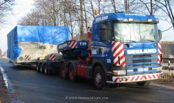 Scania 164G 480 6x4 Schwerlast-Sattelzugmaschine Seeland 2000-2004