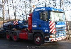 Scania 164G 480 6x4 Schwerlast-Sattelzugmaschine Seeland 2000-2004