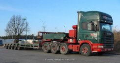 Scania 164G 580 8x4/4 Topline Schwerlast-Sattelzugmaschine Kahl 2000-2004