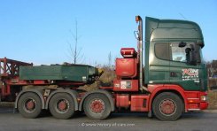 Scania 164G 580 8x4/4 Topline Schwerlast-Sattelzugmaschine Kahl 2000-2004