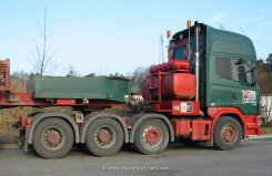 Scania 164G 580 8x4/4 Topline Schwerlast-Sattelzugmaschine Kahl 2000-2004