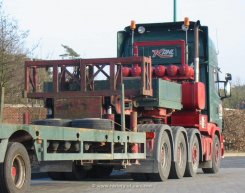 Scania 164G 580 8x4/4 Topline Schwerlast-Sattelzugmaschine Kahl 2000-2004