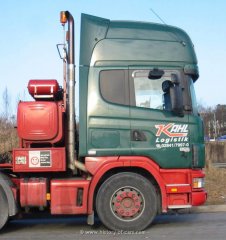 Scania 164G 580 8x4/4 Topline Schwerlast-Sattelzugmaschine Kahl 2000-2004