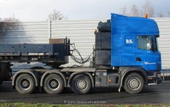 Scania 164G 580 8x4/4 Topline Schwerlast-Sattelzugmaschine B.K. Transport 2000-2004