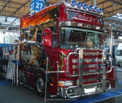 Scania 164L 580 Longline 4x2 Sattelzugmaschine Roland Graf 2003-2004