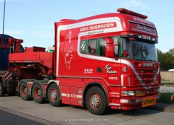 Scania 164L 580 Longline 8x4/4 Schwerlast-Sattelzugmaschine GIVE 2003-2004