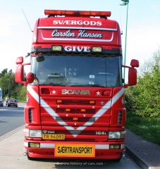 Scania 164L 580 Longline 8x4/4 Schwerlast-Sattelzugmaschine GIVE 2003-2004