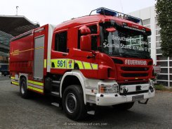 Scania P360 CB4x4HHZ Doppelkabine Feuerwehr GW L2 2014