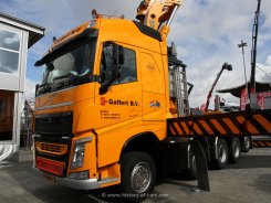 Volvo FH 500 10x4 Pritsche Ladekran Cormach 135000X 2013